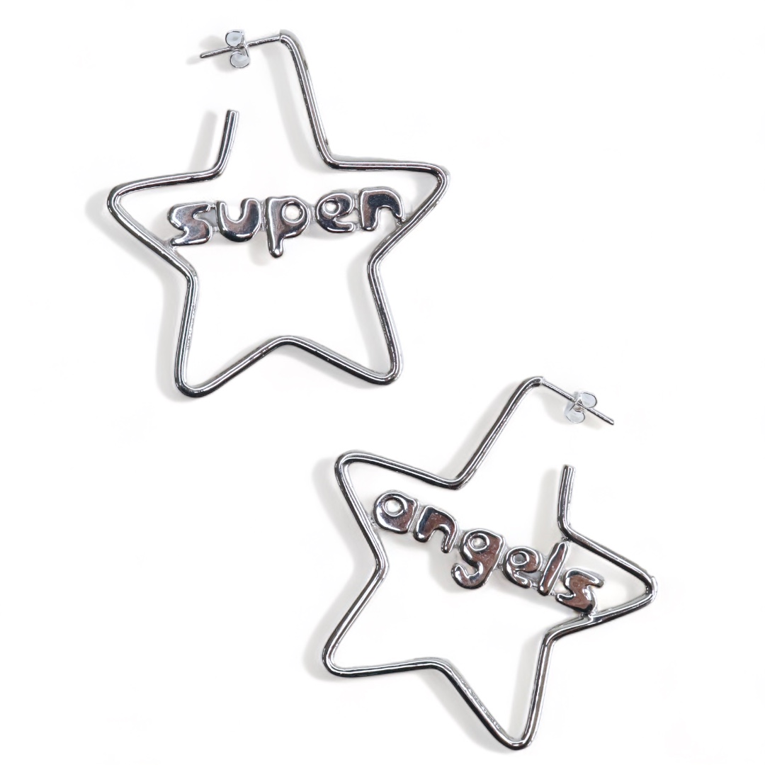 Super Angels  Star Ring Earrings